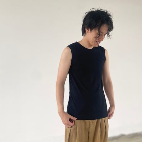 unisex oversize T shirts　unisex non-sleeve T shirts　セット