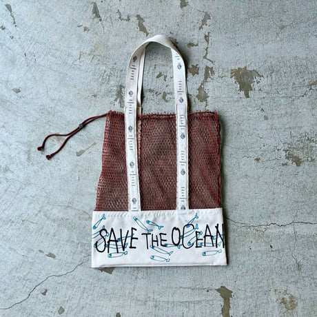 SAVE THE OCEAN BAG  L トートバッグ