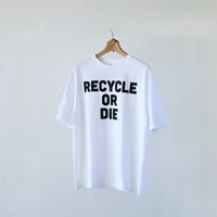 BIG T-shirts 半袖 "RECYCLE OR DIE "