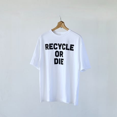 BIG T-shirts 半袖 "RECYCLE OR DIE "
