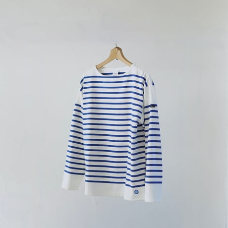G.F.G.S.× ei-to blue Border T shirts "NAVAL relax"