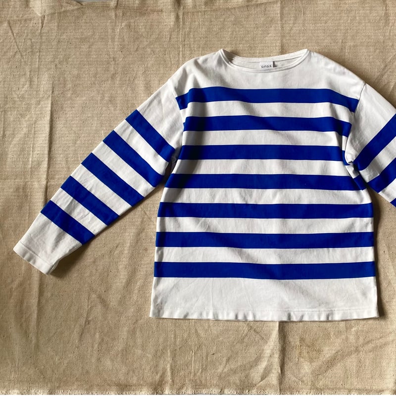 蒼　FRENCH BORDER T-SH POCKET T-SHIRT - TOYO ENTERPRISE - 東洋エンタープライズ株式会社