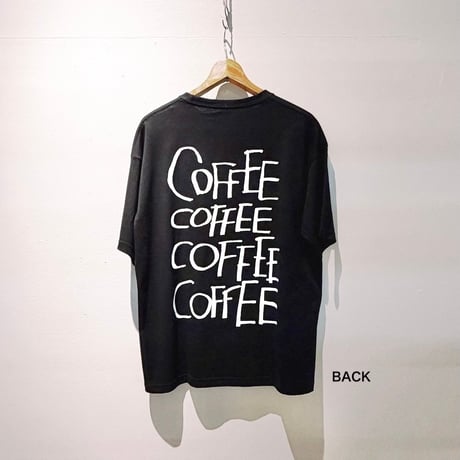 BIG T-shirts 半袖 “BACK COFFEE”