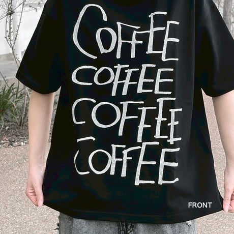 BIG T-shirts 半袖 “FRONT COFFEE”