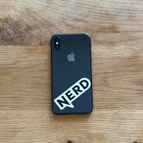 NERD ロゴステッカー