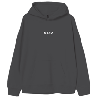 NERD パーカー（ブラック）
