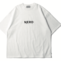 NERD Tシャツ ビックシルエット（ホワイト）