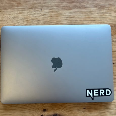 NERD ロゴステッカー