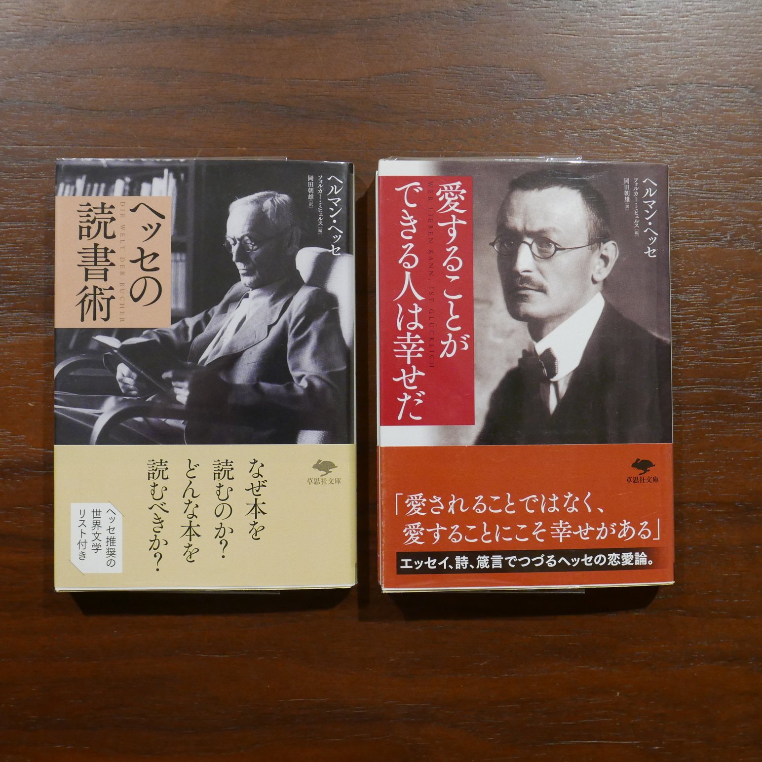 ヘルマン・ヘッセの文庫二冊セット | 書肆 原光 ヘルマン・ヘッセの文庫二冊セット | 書肆 原光