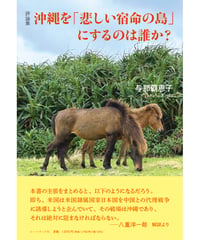 与那覇恵子 『評論集　沖縄を「悲しい宿命の島」にするのは誰か？』