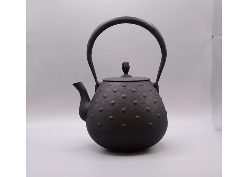 南部鉄器 釜定 鉄瓶 秋の実 大あられ | réunir