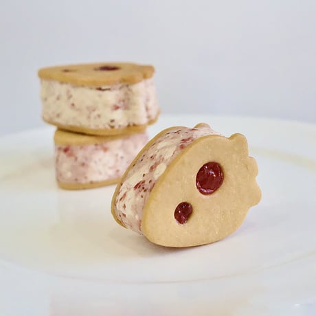 いちごの水玉バターサンド［4個入］