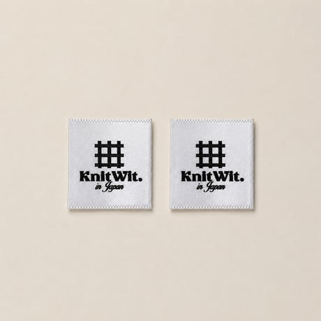 (Tag)_Knitwit ネームタグ2枚セット