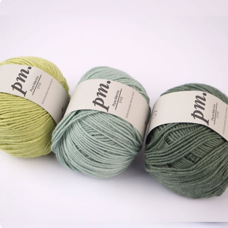 pm. (Pure Merino Wool) ピュアメリノウール100%