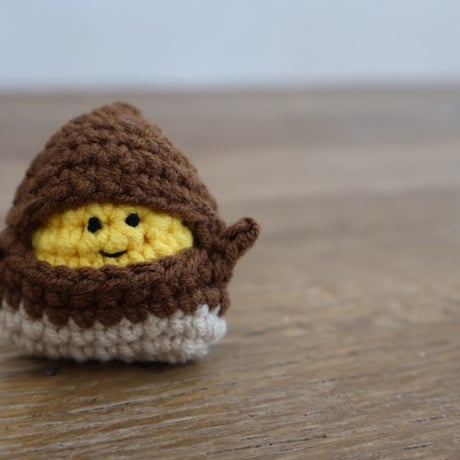 (KIT)_韓国作家のknitting_ssem 野菜キーリング
