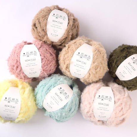Fake fur yarn (フェイクファーヤーン)