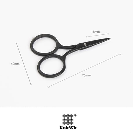 KnitWit Mini Black Scissors