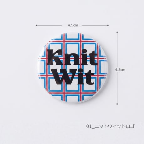 KnitWit Japan Original Badge(オリジナル缶バッチ)
