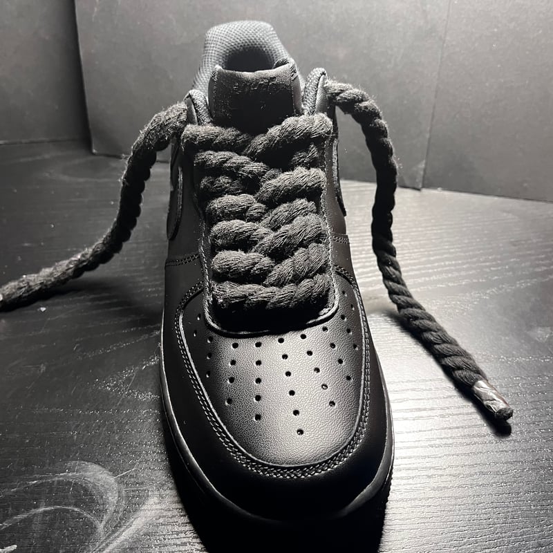 ブラックシューレース12mm×140cm 2本セット | Bonkers