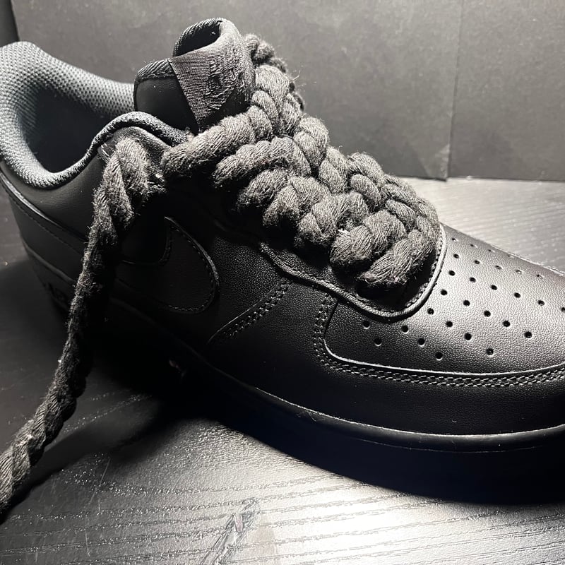 ブラックシューレース12mm×140cm 2本セット | Bonkers