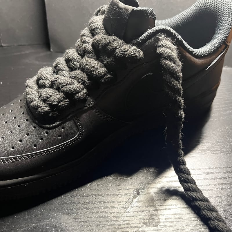 ブラックシューレース12mm×140cm 2本セット | Bonkers