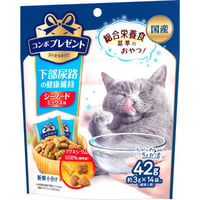 ≪地域限定配送≫【お得なまとめ買い】コンボ プレゼント キャット おやつ 下部尿路の健康維持 ３ｇ×１４袋　［日本ペットフード］