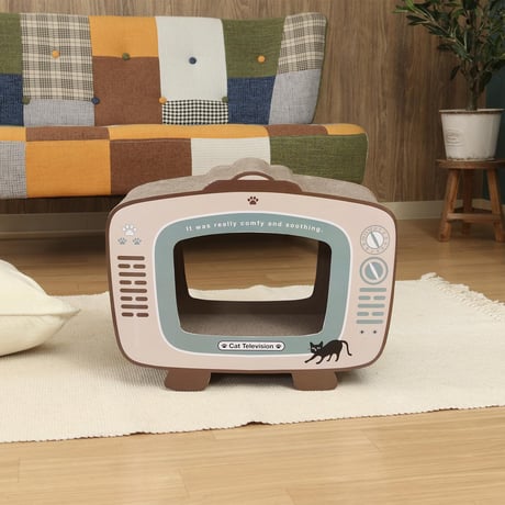 【お得なまとめ買い・2点】猫の爪とぎ テレビ (54223)       68128