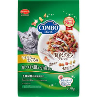 ≪地域限定配送≫【お得なまとめ買い】コンボキャット まぐろ味・かつお節・小魚添え ７００ｇ　［日本ペットフード］