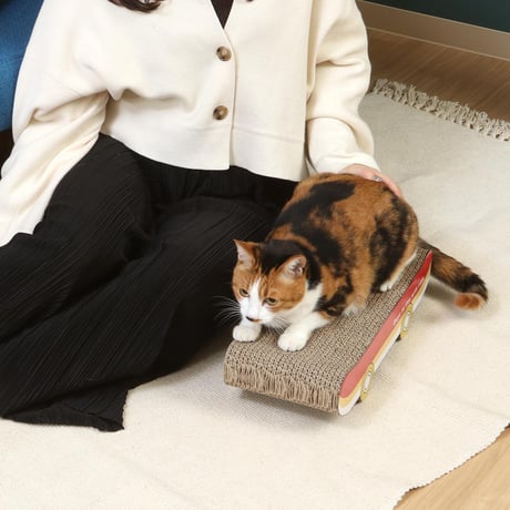 【お得なまとめ買い・6点】猫の爪とぎ スケボー (54227)       68132