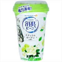 【お得なまとめ買い・9点セット】猫トイレまくだけ 香り広がる消臭ビーズ さわやかなナチュラルガーデンの香り （450mL×9点）【ユニ・チャーム】 【ペット用品】　　　　　　4520699694138