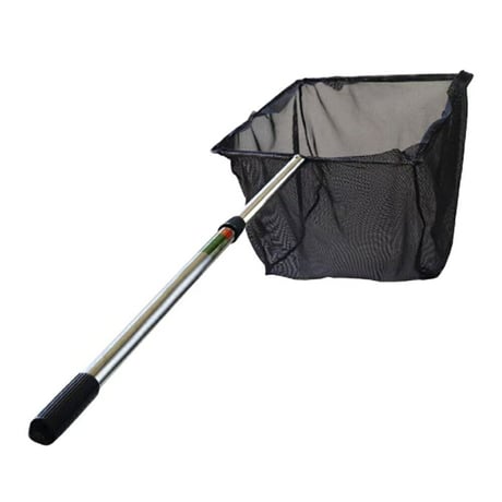 アクアリウム用 水槽お手入れネット（四角型／伸縮タイプ／全長66～102cm）【魚・ゴミ・卵の捕獲に最適】　　　　　　20220107-2