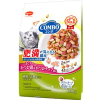 ≪地域限定配送≫【お得なまとめ買い】コンボキャット 肥満が気になる猫用 まぐろ味・かつお節・かつおチップ添え ６００ｇ　［日本ペットフード］