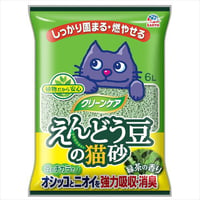 クリーンケア　えんどう豆の猫砂　緑茶の香り  【 ペット用品 】　　　　　　　　　　　　　　　4994527898607