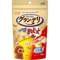 ≪地域限定配送≫【お得なまとめ買い36袋・72袋】グラン・デリ ワンちゃん専用おっとっとバナナ＆りんご味 50g