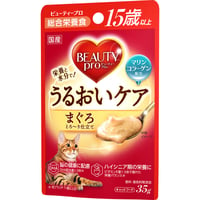 ≪地域限定配送≫【お得なまとめ買い】ビューティープロ キャット パウチ １５歳以上 ３５ｇ　［日本ペットフード］