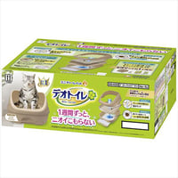 デオトイレ ハーフカバー 本体セット ライトブラウン 【ユニ・チャーム】 【 ペット用品 】　　　　　　　　　　　　　　　4520699664995