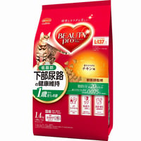 ≪地域限定配送≫【お得なまとめ買い】ビューティープロ キャット 下部尿路の健康維持 低脂肪 １歳から チキン味 １．４ｋｇ（２８０ｇ×５袋）　［日本ペットフード］