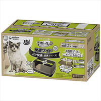 デオトイレ 快適ワイド 本体セット モカグレー（1台）【ユニ・チャーム】【 ペット用品 】　　　　　　　　　　　　　　　4520699622155
