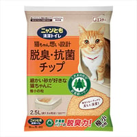 ニャンとも清潔トイレ 脱臭・抗菌チップ 極小の粒（2.5L） 【 エステー 】 【 ペット用品 】　　　　　　　　　　　　　　　4901070575121