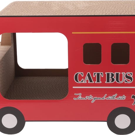 【お得なまとめ買い・2点】猫の爪とぎ ロンドンバス (54226)       68131