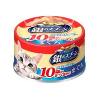≪地域限定配送≫【お得なまとめ買い】銀のスプーン 缶 １０歳頃からまぐろ ７０ｇ　［ユニ・チャームペット］