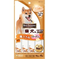 ≪地域限定配送≫【お得なまとめ買い48袋・96袋】ベストバランス おやつ 柴犬用ささみ入り ×4本