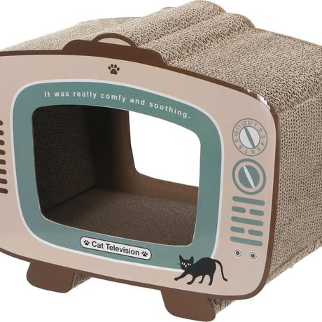 【お得なまとめ買い・2点】猫の爪とぎ テレビ (54223)       68128