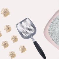 【お得なまとめ買い・2点】★ペット用品★猫用★ペット★猫砂★スコップ★猫★ねこ★ウルミニアム合金★　　　　　　　　　　　　　　　AS0167