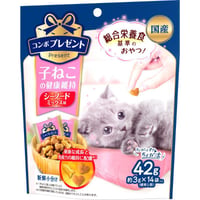≪地域限定配送≫【お得なまとめ買い】コンボ プレゼント キャット おやつ 子ねこの健健康維持 ３ｇ×１４袋　［日本ペットフード］