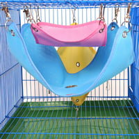 【お得なまとめ買い・6点】ペット用品 ハンモック 吊りベッド ハムスター 子猫 メッシュ 夏用 通気　　　　　　　　　　　　　　　D-a1718