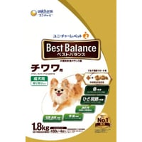 ≪地域限定配送≫【お得なまとめ買い4袋・8袋】ベストバランス カリカリ仕立て チワワ用 1.8kg