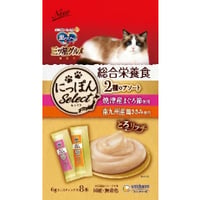 ≪地域限定配送≫【お得なまとめ買い】銀のスプーン 三ツ星グルメ おやつにっぽんSelect総合栄養食とろリッチ2種のアソートまぐろ節＆鶏ささみ使用 ４８ｇ　［ユニ・チャームペット］