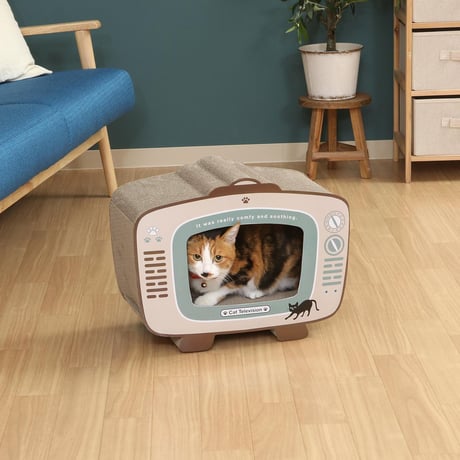 【お得なまとめ買い・2点】猫の爪とぎ テレビ (54223)       68128