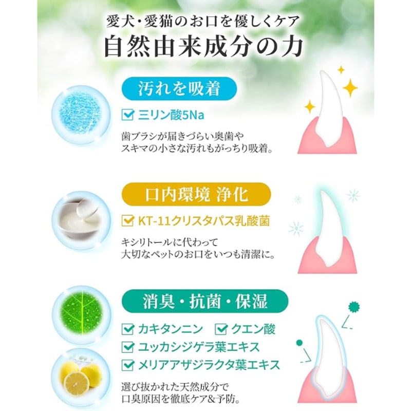 アニハ 犬猫用 液体ハミガキ【獣医師監修】水にまぜるペット用